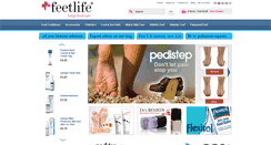 Desktop Screenshot of feetlife.co.uk